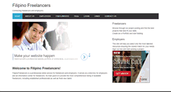 Desktop Screenshot of filipinofreelancers.com